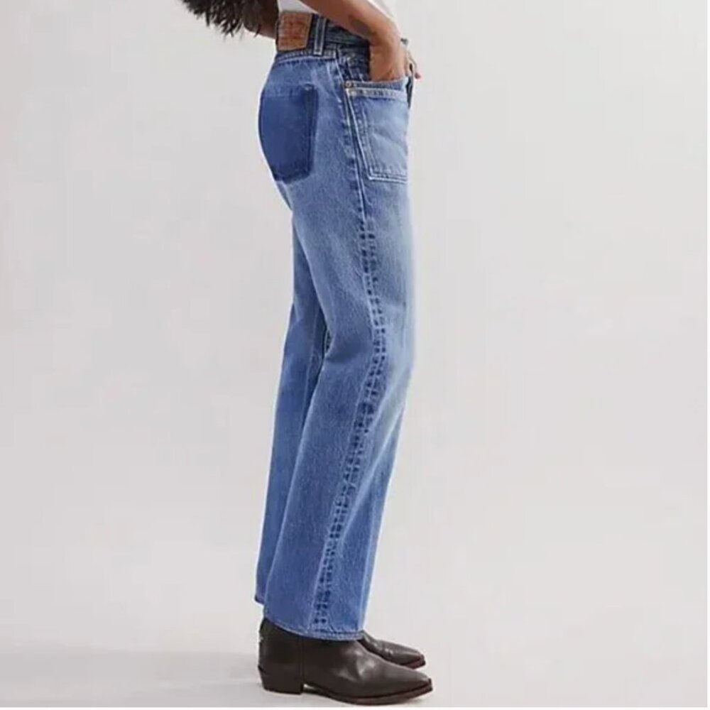 Free People x Tricia Fix Denim • Sailor Jeans Medium • NWT